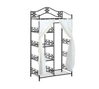 Armoire pour rangement Fer forgé couleur noire