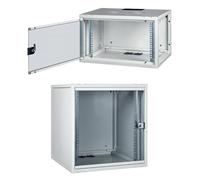 Armoire Rack 19" 6U Profondeur 600 mm à Assembler Gris désassemblé série EAVI