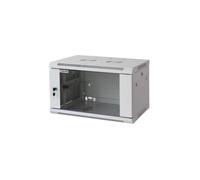 Armoire rack 19" Wisząca INTELLINET I-CASE EW-2006GL 6U 600x450mm | Capacité de charge 60kg | Gris