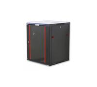 Armoire rack 19" Wisząca INTELLINET I-CASE EW-2012BK 12U 600x600mm | Capacité de charge 60kg | Noir