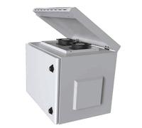 Armoire rack 19" Wisząca Techly I-CASE IP55-1245 12U 600x450mm | Capacité de charge 60kg | Gris