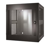 Armoire Rack APC NetShelter WX AR100 13U Fixation Murale pour Réseau, Système de circulation d'air ambiante