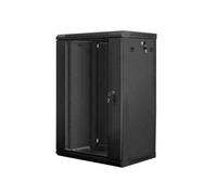 Armoire Rack LANBERG 18U 600X450X901 Auto-ASSEMBLÉE 19' jusqu'à 60 KG Noir