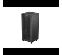 Armoire rack Lanberg FF01-8837-23BL 37U autonome noir avec écran LCD thermostat ventilateurs charge 1200kg