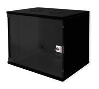Armoire rack murale ROLINE 26.21.0187 9U IP20 avec verrouillage et rails de montage noir 10.8kg