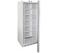 ARMOIRE REFRIGEREE BLANCHE -18/-24°C GAZ R600A - - Acier inoxydable1777Pleine x695x1895mm