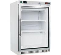 Armoire réfrigerée froid négatif 130 l porte verre 3x grille, blanche HF 200/G Redfox G
