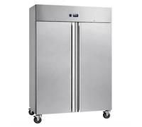 Armoire Réfrigérée Gastro GN 2/1 Inox 1300 L - 2 Portes - Froid Ventilé - R290