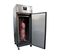 ARMOIRE REFRIGEREE INOX 1 PORTE PLEINE 650 LITRES - R290a - Inox1740Pleine x830x2010mm