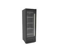 Armoire réfrigérée négative 1 porte en verre noir 500L Combisteel Noir