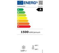 Armoire Réfrigérée négative 1 Porte vitrée 221L Combisteel 6 G