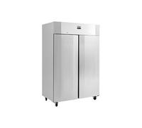 Armoire ventilée négative 1400 Litres 52 x GN 1/1 ou 2/1, 2 portes pleines battantes, sur roulettes, 535 W, 220 V - MONO