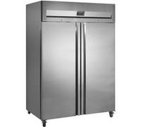 Armoire Réfrigérée Négative 2 Portes en Acier Inoxydable 954 L Tefcold 1 G