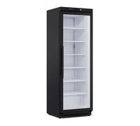 Armoire Réfrigérée Négative 400 L Porte Vitrée - Congélateur Statique Inox - R290 - Classe C