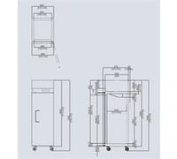 Armoire Réfrigérée Négative 410 L - Atosa - R290 - 1410Pleine 600x730x1945mm NC