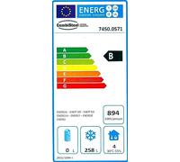 CombiSteel Armoire Réfrigérée Negative Blanche - 340 litres