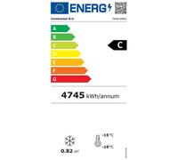 Armoire Réfrigérée Négative blanche avec Porte Vitrée 382 L