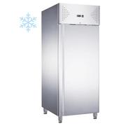 Armoire Réfrigérée Négative Gastro GN 2/1-650L - Froid Ventilé - Température -18/-22°C - Acier Inox - Stockage Surgelé - Idéale pour Restaurants et Cuisines Professionnelles