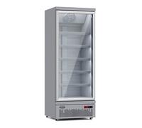 Armoire Réfrigérée Négative Grise avec Porte Vitrée 600 L