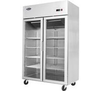 Armoire Réfrigérée Négative Professionnelle 900 L Vitrée - Atosa - R290 - Inox29001200Vitrée x730x1945mm NC