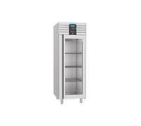 CombiSteel Armoire réfrigérée positive 700 L - Vitrée inox