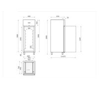 Armoire Réfrigérée Positive à Poissons Série Star 600 L AFI Collin Lucy