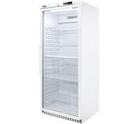 SOFRACA Armoire Réfrigérée Positive en Inox - Porte Vitrée - 400 L - Couleur Blanc