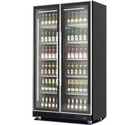 Armoire Réfrigérée Positive Noire Vitrée - Combisteel - R290 - Acier11100 mmVitrée 620x600x1980mm