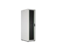 Armoire réseau autoportante 26U 19 - DIGITUS - Gris - Profondeur réglable - Porte en verre - Acier