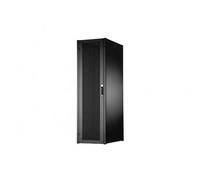 Armoire réseau debout Hyper Pro 19" 42U rack 600x1000, porte avant perforée, noire, 1000 kg