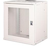 Armoire réseau - DIGITUS - Rack 19 Pouces 12 UH - Montage mural - Porte verrouillable - Gris