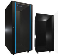 Extralink EX.11366 étagère 27U Rack autonome Noir