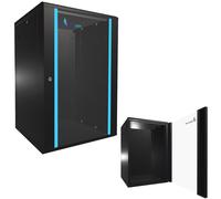 Extralink Armoire rack murale 18U 600x600 – Noir