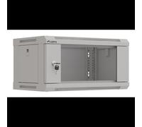 Armoire réseau Lanberg WF03-5304-10S 4U montage mural 60kg avec serrure et rails grise 9.6kg