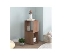 Armoire Rotative Rangement Organisateur Gris Béton Bois d’Ingénierie vidaXL