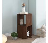 Armoire Rotative Rangement Organisateur Gris Béton Bois d’Ingénierie vidaXL