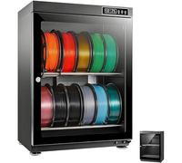 Armoire Sèche à Filament 3d, Boîte De Rangement De Filament Anti-humidité De 115 L Avec Contrôle Intelligent De L'humidité Et écran Lcd, Peut Contenir 10 à 21 Bobines, Pour Pla Abs Petg Tpu Nylon 70L