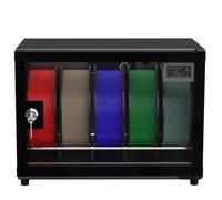 Armoire Sèche À Filaments 3D, Boîte de Rangement de Filaments Anti-humidité de 25 L, Affichage Led, Contrôle Intelligent de L'humidité, Contenant 5 Bobines de Filaments pour Divers Consommables