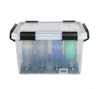 Armoire sèche pour filament d'imprimante 3D, boîte de rangement étanche à l'humidité avec hygromètre, boîtier de stockage résistant à la poussière pour bobines PLA/PETG, y compris gel de silice et
