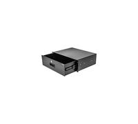 Armoire serveur NavePoint 19 pouces, montage en rack, tiroir profond verrouillable DJ avec cl 3U