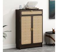 Armoire Sto cachée avec étagères réglables, câble et multiprise pour maison intelligente pour une vie sans encombrement