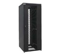 Armoire Sur Pied 42/800/1000, Porte en Verre, Panneau Arrière en Acier, Noir RAL 9005 (Construction Visée – Capacité 1000 kg)