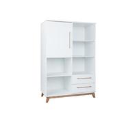 Armoire sur pied Lina blanc Beige G