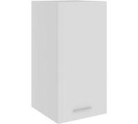 vidaXL Armoire murale Lyon – Blanc, Bois reconstitué 29,5x31x60 cm