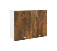 Vidaxl Armoire Suspendue ""Lyon"" Chêne Fumé 80x31x60 Cm Marron