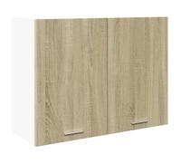 Armoire suspendue - CLOUD - Chêne sonoma - 80x31x60 cm - Aggloméré