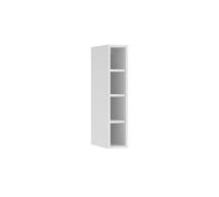 Vicco Armoire Suspendue Fame-Line, Blanc, 15cm | Façade en MDF · 3 Tablettes · Librement combinable · Profondeur - 32,5 cm · ✓ Tout à portée de main