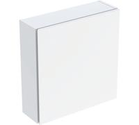 Armoire suspendue Geberit iCon carrée, 1 porte, 45x46,7x15 cm, 502319, Coloris: corps : blanc / laqué brillant, façade : blanc / verre brillant - 502.319.01.2