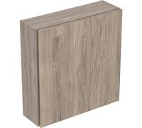 Geberit iCon - Armoire murale with 1 door 450x467x150mm walnut hickory/walnut hickory
