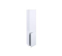 Armoire suspendue HWC-L86 2 portes 3 compartiments 160x33cm blanc